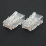 RJ48モジュラープラグ　RJ48-T（単線用）
