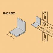 R45ABC　長穴付きアングル（R45A300）用端末保護キャップ