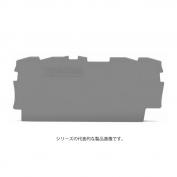 200□-1491　TOPJOBS　4線中継・分岐端子台用エンドプレート