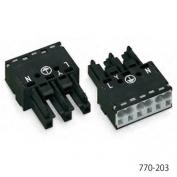 ソケット・ ストレーンリリーフハウジングなし　770-203