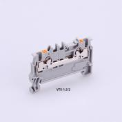 VTX-1.5/2　中継端子台17.5A（1：1結線）