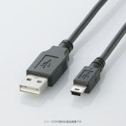 U2C-MBKシリーズ　USB2.0ケーブル（mini-Bタイプ）