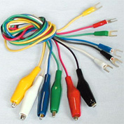 Y端子付みのむしクリップテストリード線　U-0030、U-0031