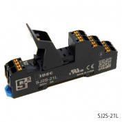 SJ1S-21L、SJ2S-21L　SJシリーズ リレーソケットPush-in端子