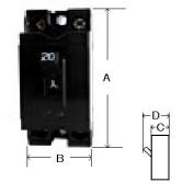 安全ブレーカー　B-1E、B-2Eシリーズ
