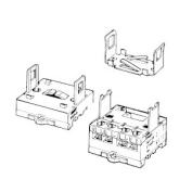 パワーリレーG7L用ソケット（P7LF-06）、取付アダプタ（P7LF-D）、Ｅ金具（R99-07）