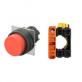 A22NN-BPM-NRA-G002-NN（赤）　φ22/25mm共用押ボタンスイッチ