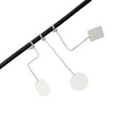 線名札(ファイバー製）　紐結びタイプ　WNC-□□□M