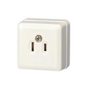 DC1121(W)　角形コンセント