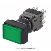 AH164-TL、AH165-TLシリーズ　φ16照光押しボタンスイッチ（長角平形）