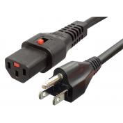 APW12-5-15/C13LKシリーズ　抜け防止ロック電源コード