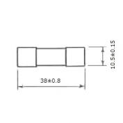 NCOシリーズ　消弧剤封入管ヒューズ