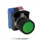 HW1L-□1P-Qシリーズ　φ22　照光押ボタンスイッチ 丸平形 Push-in端子