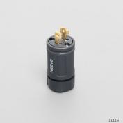 2122N　2P 15A 250V　引掛形プラグ (ナイロンカバー)