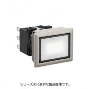 LB8M-1Tシリーズ　φ22　押ボタンスイッチLED照光（長角形）　フラッシュシルエットLBシリーズ