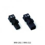 890-202 / 890-212　WINSTA® MINI　2極　ソケット/プラグ