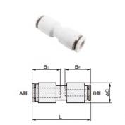GWS□-0　径違いストレート継手