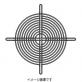 109-719　□140mm用FANガード　吸込側、吐出側兼用