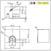 TB1583　タイムスイッチ用端子カバー
