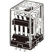 MY3-02　3極　プリント基板端子