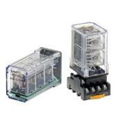 有接点アナンシェータ・リレーユニット　　MYA-LA12（動作方式ロックイン アラームa接点 補助接点無 故障復旧後再リセット確認回路付）