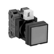 φ22　押ボタンスイッチ　HW2B-□1　（角平形）