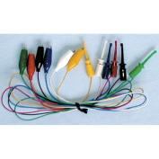 みのむしクリップ⇔ICクリップ　リード線付　　U-0815、U-0816