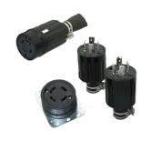 アメリカン電機　60A用プラグ、コードコネクタボディ、埋込コンセント