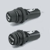 ヒューズホルダー筒型　　F-4000シリーズ    (φ6.4×30mm)