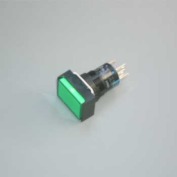 φ16　LED照光押ボタンスイッチ　AL6H（長角）形