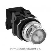 ALFD2形　突形フルガード形　LED照光　φ30押しボタンスイッチ　モメンタリ形　亜鉛ダイカスト製