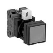 φ22　押ボタンスイッチ　HW2B-M1　角平形（モメンタリ）