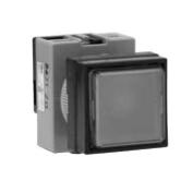 φ22表示灯　UPQW1B形（角平形）TWシリーズ　パイロットランプ