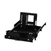 [RD164] 液晶ディスプレイ収納ユニット（山型レール、スライドレール付）＝機器収納用＝