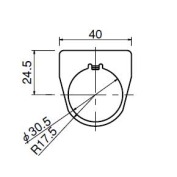 NA形（銘板）φ30用アクセサリ・保守用部品