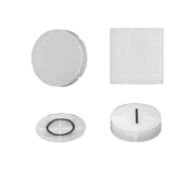 φ22（φ25）押しボタンスイッチ　AR22・DR22用記名板　AR9P、AHX727