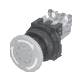 φ30押しボタンスイッチ　大形プッシュロック（φ40） AR30V5Rシリーズ