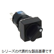 AS6Q-□Y形（正角形）　φ16セレクタスイッチ