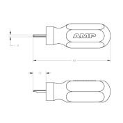 0.64　III CONNECTOR　用　引抜工具　1729375-1