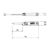 Extraction Tool 409158-1 （ダイナミック　D-5000シリーズ用引抜工具）