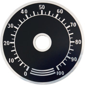 ボリューム用銘板　UVR-N38B、UVR-N55B、UVR-N75B