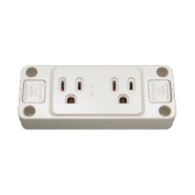 仮設用接地ダブルコンセント　ME8641