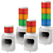 LED積層信号灯付き　電子音報知器　LKEH