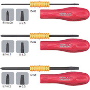 差替えドライバー/ドライバーセット　D-44/D-52/D-54/D-58