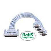 PCE37/9PS　CN1（37ピン）/4チャンネル9ピン分配ケーブル