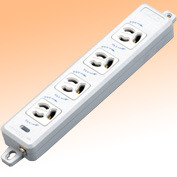 UMR7904シリーズ（4個口）抜け止め形OA用接地タップ