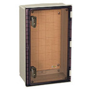 [PLS-CA] PL形プラボックス・透明扉タイプ（防塵・防水構造）　鉄製基板タイプ