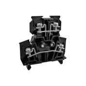 レール取付型ネジアップ式二段端子台　PUW-10シリーズ