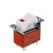 照光式ロッカスイッチ（ネオン球内蔵）　LW-3021A