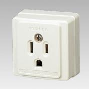 アース付き角形コンセント　DC1111E